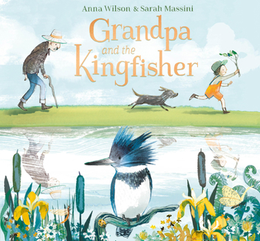 Hardcover Grandpa and the Kingfisher Book