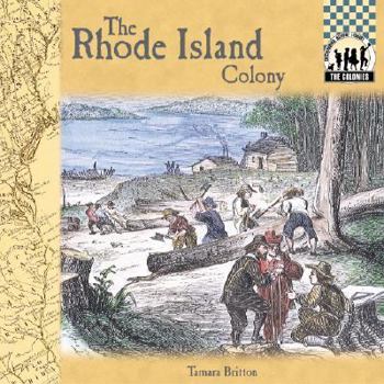 Library Binding The Rhode Island Colony Book
