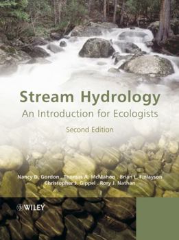 Paperback Stream Hydrology: An Introduction for Ecologists Book