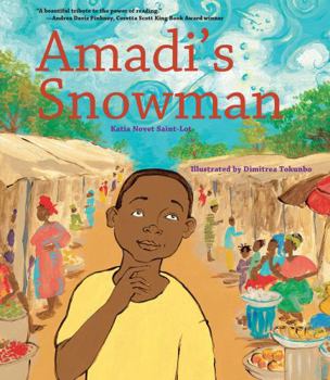 Hardcover Amadi's Snowman: A Story of Reading Book