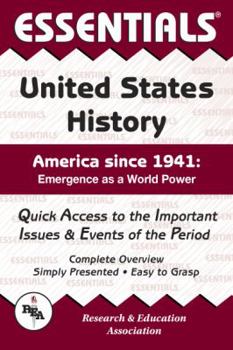 Paperback United States History Since 1941 Essentials Book