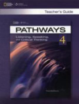 Board book Pathways: Listening, Speaking and Critical Thinking - 4 - Teacher's Guide Book