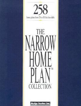 Paperback The Narrow Home Plan Collection Book