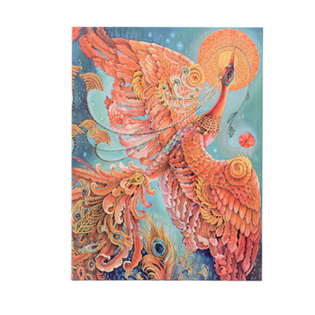 Paperblanks Firebird Birds of Happiness Hardcover Journals Ultra Unlined Elastic Band 144 Pg 120 GSM