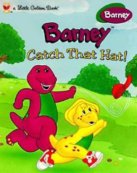 Hardcover Barney - Catch That Hat! (A little golden book) Book