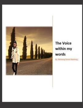 Paperback The voice within my words: Into poetic Book