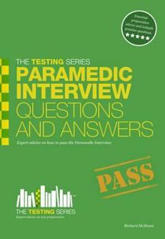 Paperback Paramedic Interview Questions and Answers Book