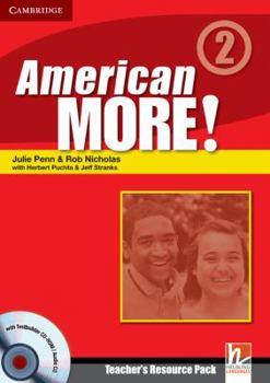 Hardcover American More! Level 2 Teacher's Resource Pack with Testbuilder CD-Rom/Audio CD Book