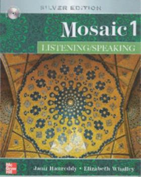 Paperback Mosaic Level 1 Listening/Speaking Student Book with Audio Highlights Book
