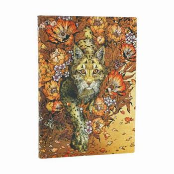 Misc. Lynx Rising MIDI Lined Softcover Journal, 176pg, 100gsm by Paperblanks (Erica Williams Art) Book