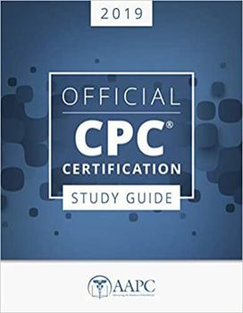Perfect Paperback Official CPC Certification 2019 - Study Guide Book
