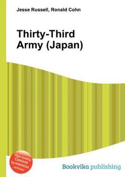 Paperback Thirty-Third Army (Japan) Book