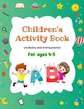 Paperback Children's Activity Book: For ages 4 to 5 Book