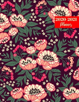 Paperback 2020-2021 Planner: Cute Daily, Weekly & Monthly Organizer & Diary - 2 Year Appointment Calendar, Business Planners, Agenda Schedule Logbo Book