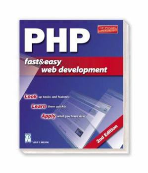 Paperback PHP Fast & Easy Web Development, 2nd Edition [With CDROM] Book