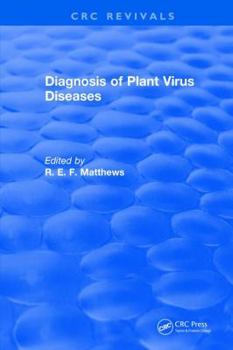 Hardcover Diagnosis of Plant Virus Diseases Book