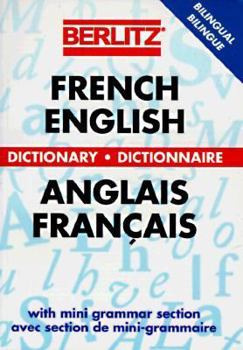 Paperback Berlitz French-English Dictionary (Berlitz Bilingual Dictionaries) [French] Book