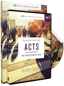 Paperback Acts Study Guide with DVD: The Revolution of Faith Book