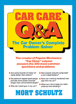Paperback Car Care Q&A: The Auto Owner's Complete Problem-Solver Book