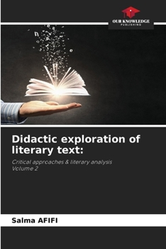 Paperback Didactic exploration of literary text Book