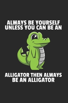 Krokodil Alligator Notizbuch: Krokodil Alligator Notizbuch f�r Liebhaber / Notizheft / Notizblock A5 (6x9in) Dotted Notebook / Punkteraster / 120 gepunktete Seiten