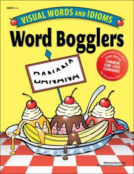 Paperback Word Bogglers: Visual Words and Idioms Book