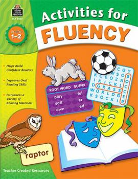 Paperback Activities for Fluency, Grades 1-2 Book