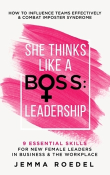 Hardcover She Thinks Like a Boss: Leadership [Large Print] Book