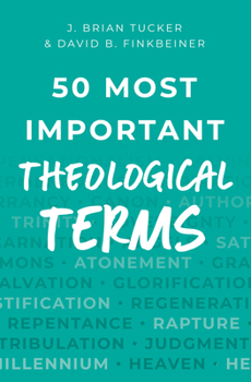 Paperback 50 Most Important Theological Terms Book