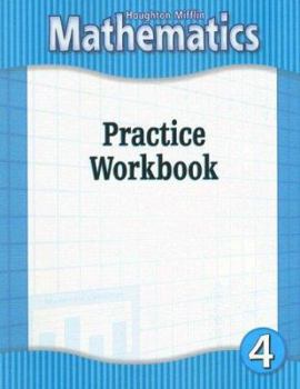 Paperback Houghton Mifflin Mathematics Practice Workbook: Level 4 Book