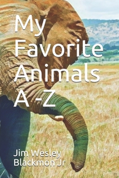 Paperback My Favorite Animals A -Z Book