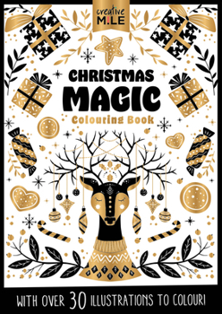 Paperback Christmas Magic Colouring Book: Colouring Book