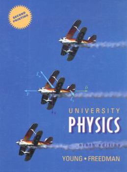 Hardcover University Physics Ninth Edition Second Printing Standard Version Book