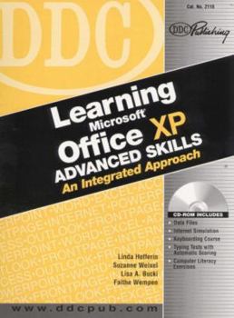 Spiral-bound DDC Learning Microsoft Office XP Advanced Skills: An Integrated Approach Book