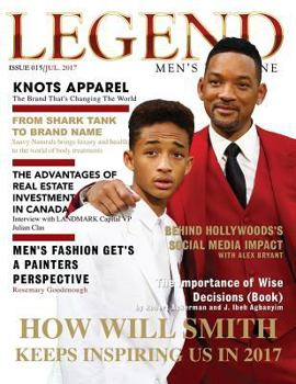 Paperback Legend Men's Magazine: Will Smith Inspires in 2017 Book