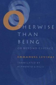 Paperback Otherwise Than Being: Or Beyond Essence Book