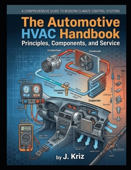 Paperback The Automotive HVAC Handbook: Principles, Components, and Service Book