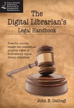 Paperback Digital Librarian's Legal Handbook Book