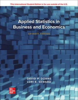 Paperback ISE Applied Statistics in Business and Economics Book