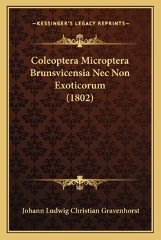 Paperback Coleoptera Microptera Brunsvicensia Nec Non Exoticorum (1802) [Latin] Book