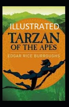Paperback Tarzan of the Apes Illustrated Book