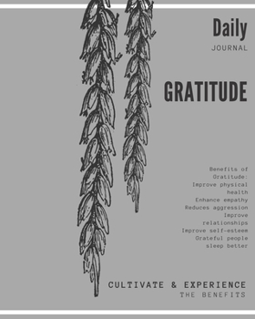 Paperback Gratitude: Daily Journal Book