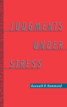 Hardcover Judgments Under Stress Book