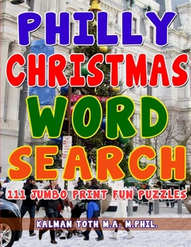 Paperback Philly Christmas Word Search [Large Print] Book