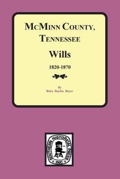 McMinn County, Tennessee Wills & Estate Records 1820-1870