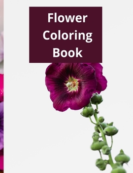 Flower Coloring Book
