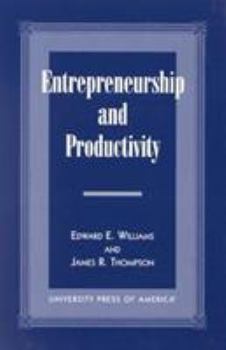 Paperback Entrepreneurship and Productivity Book