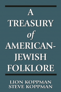 Paperback Treasury of American-Jewish Folklore Book