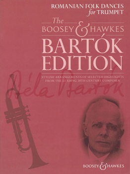 Paperback Romanian Folk Dances: Trumpet and Piano Book