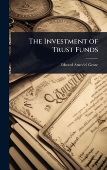 Hardcover The Investment of Trust Funds Book